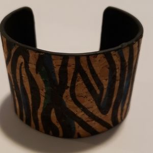 Designed Cork Arm Cuff